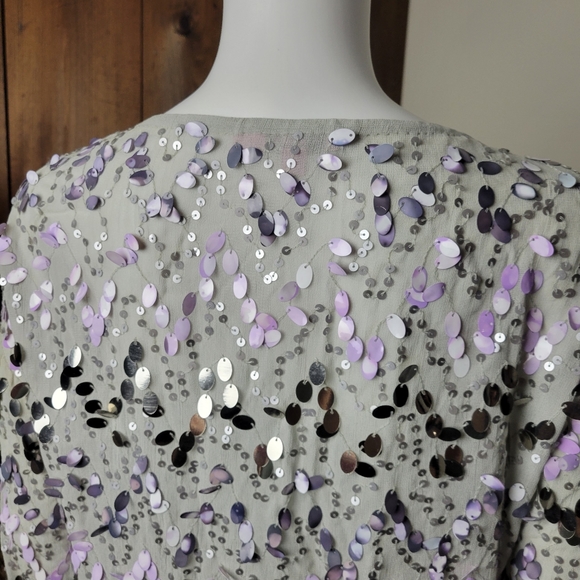 Gorgeous Sequin Top by Calypso - Picture 9 of 14